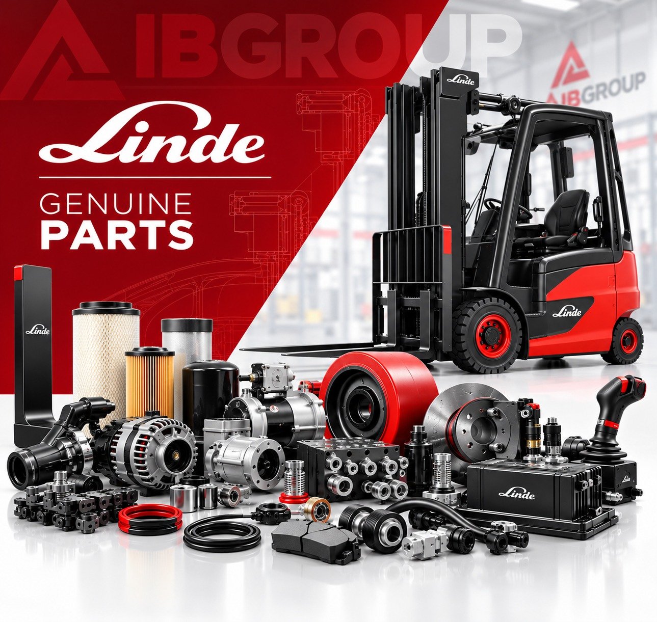 Linde forklift and spare parts