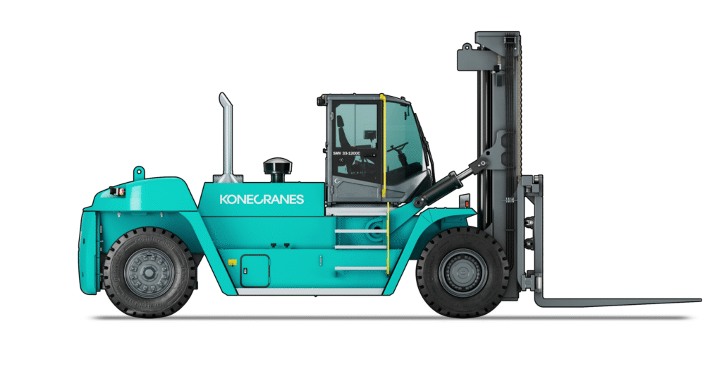Konecranes — მაღალი ტვირთამწეობის ჩანგლური დამტვირთველები