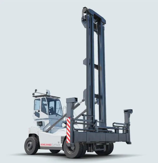 Konecranes Liftace E 6/7 ECC 9 — ცარიელი კონტეინერების დამტვირთველი